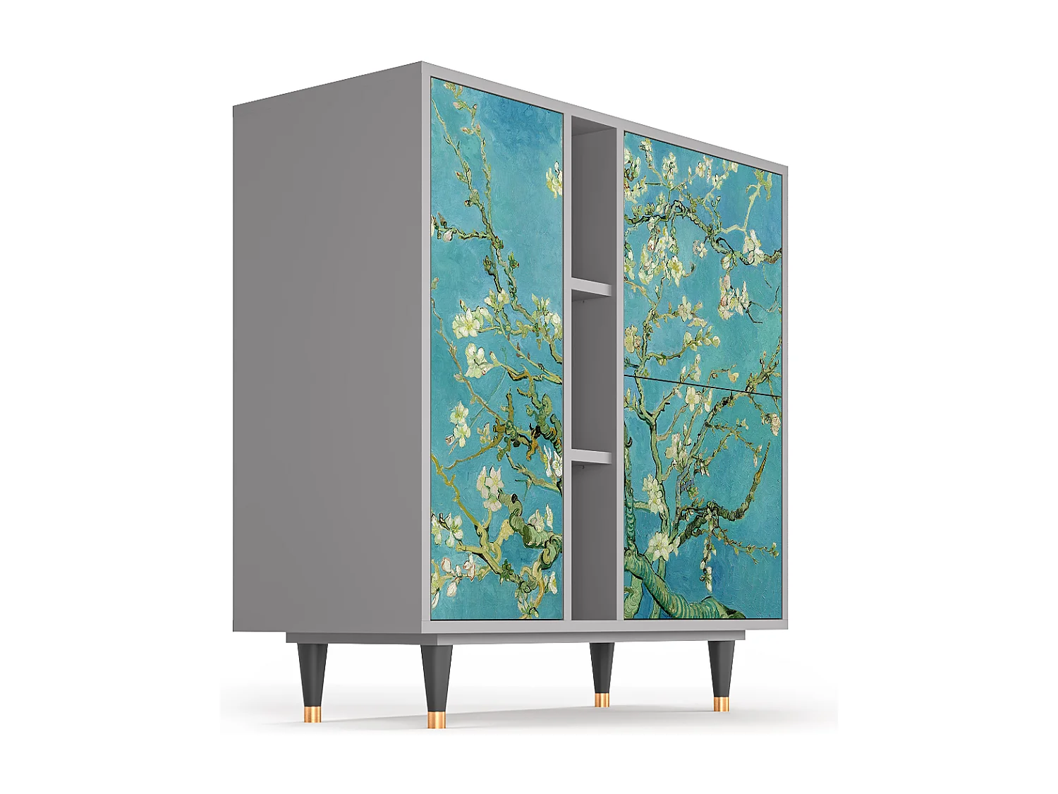 Buffet - 94х96х41 cm - BS5 - Almond Blossom, Gris