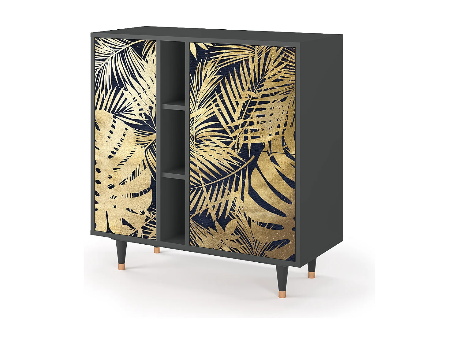 Aparador - 94х96х41 cm - BS5 - Jungle Vibes, Antracite