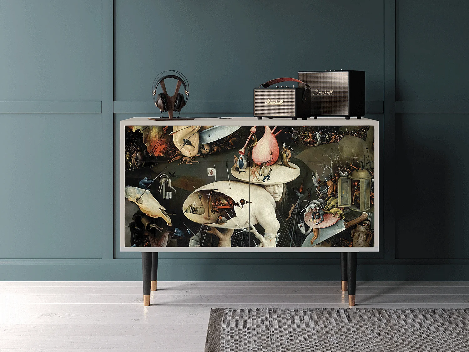 Credenza - 115x85x48 cm - BS4 - The Garden 2, Sabbia