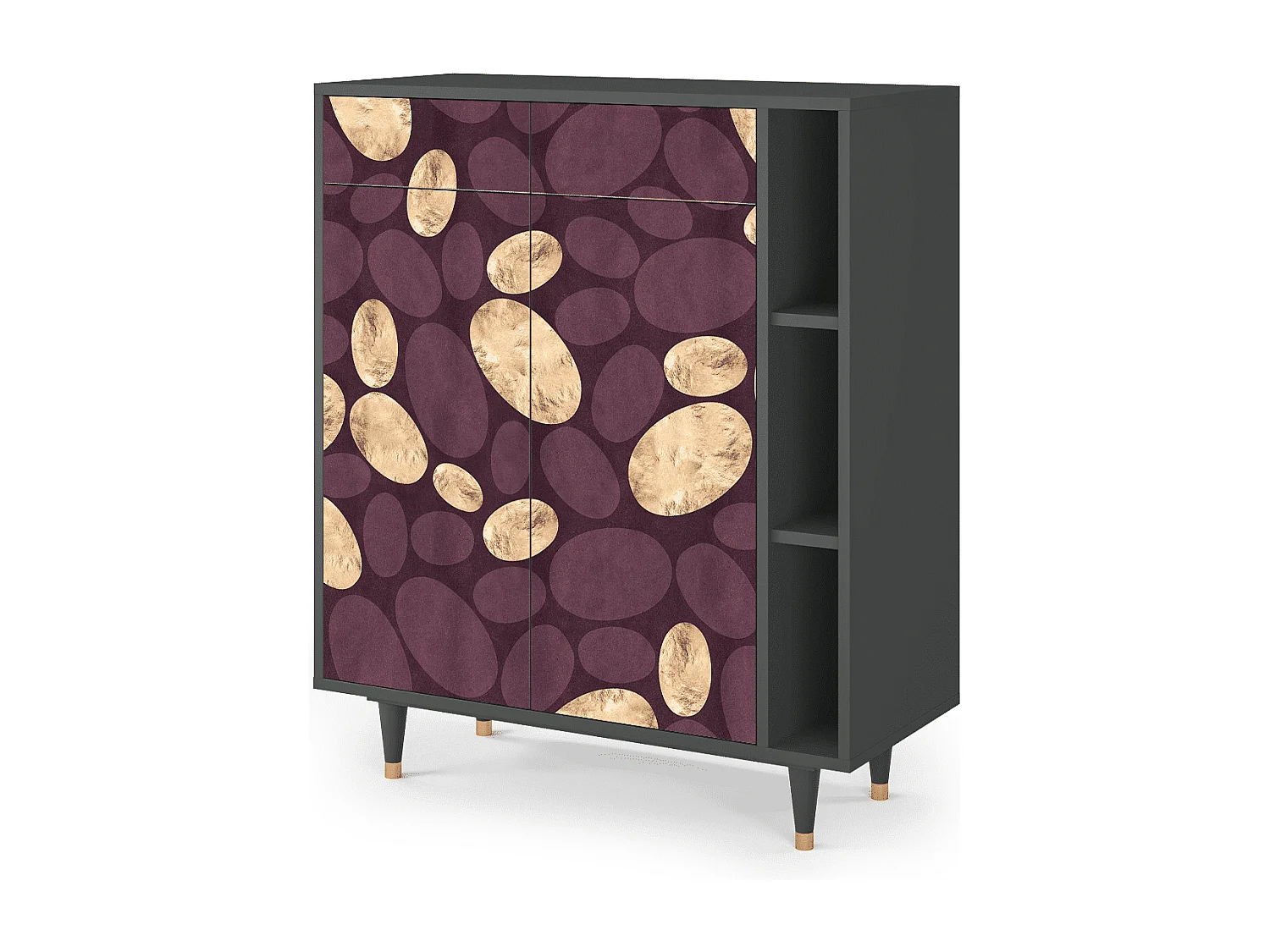 Buffet - 96х110х41 cm - BS6 - Fine Wine, Anthracite