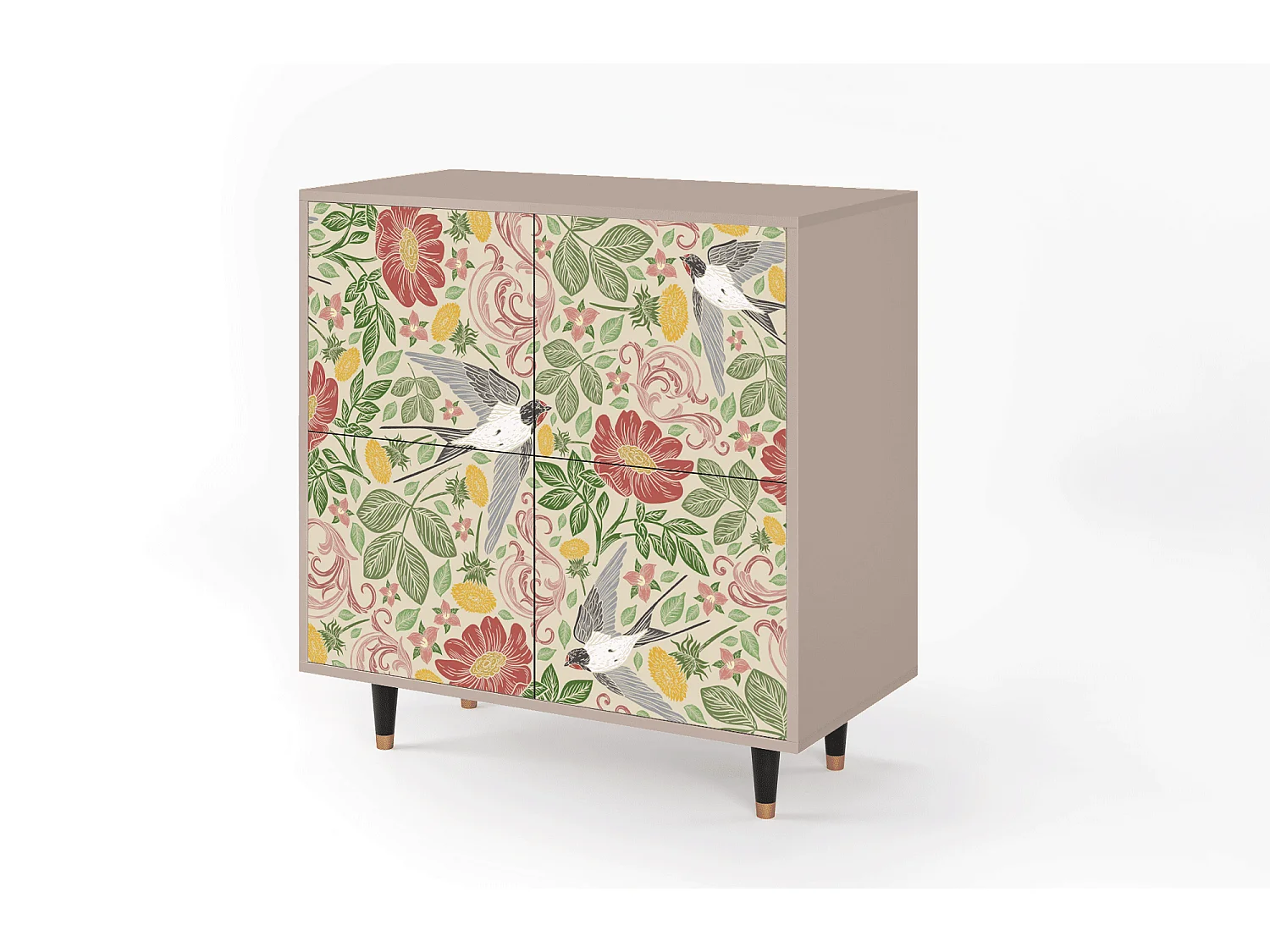 Aparador - 94x96x48 cm - BS3 - Spring Swallow, Latte