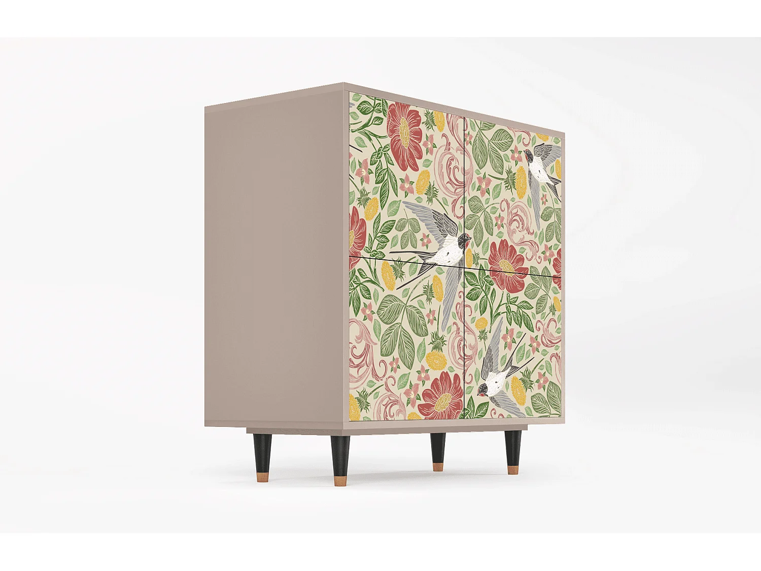 Aparador - 94x96x48 cm - BS3 - Spring Swallow, Latte