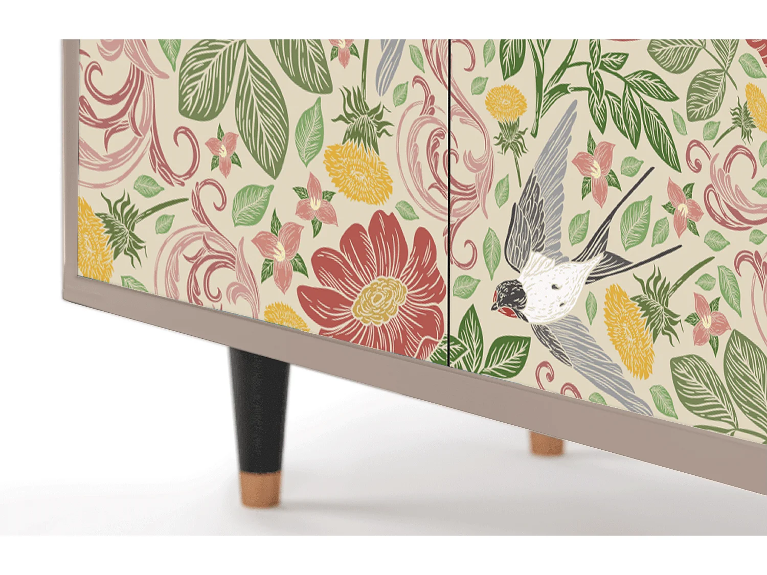 Aparador - 94x96x48 cm - BS3 - Spring Swallow, Latte