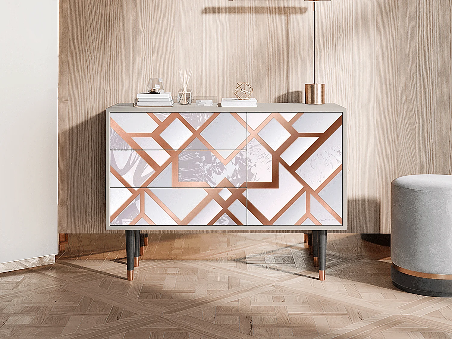 Credenza - 115х84х41 cm - S3 - Pastel Fairytale, Sabbia