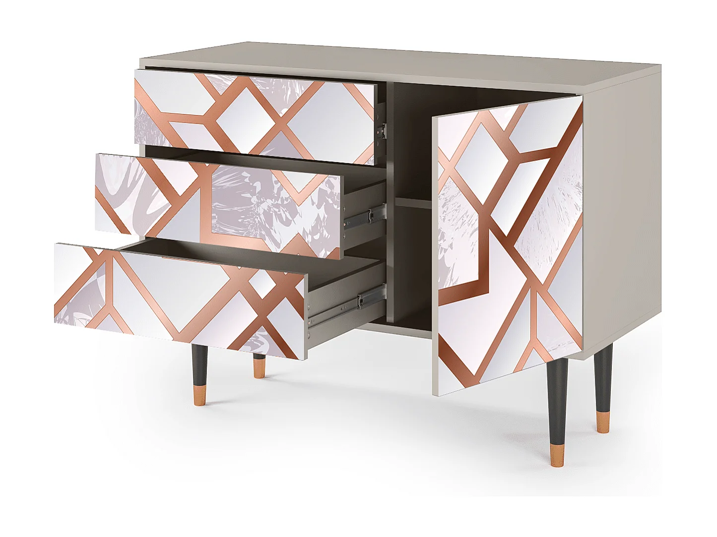 Credenza - 115х84х41 cm - S3 - Pastel Fairytale, Sabbia