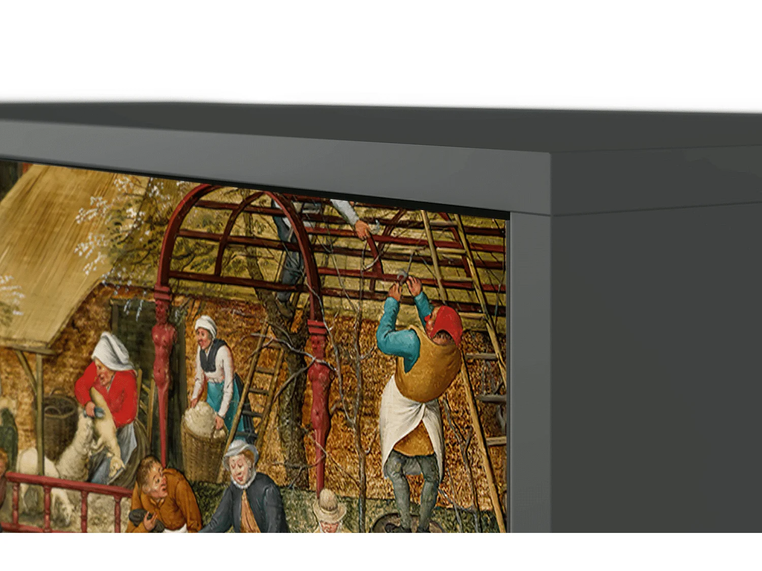 Kredens - 115х84х41 cm - S3 - The Younger - Spring, Antracyt