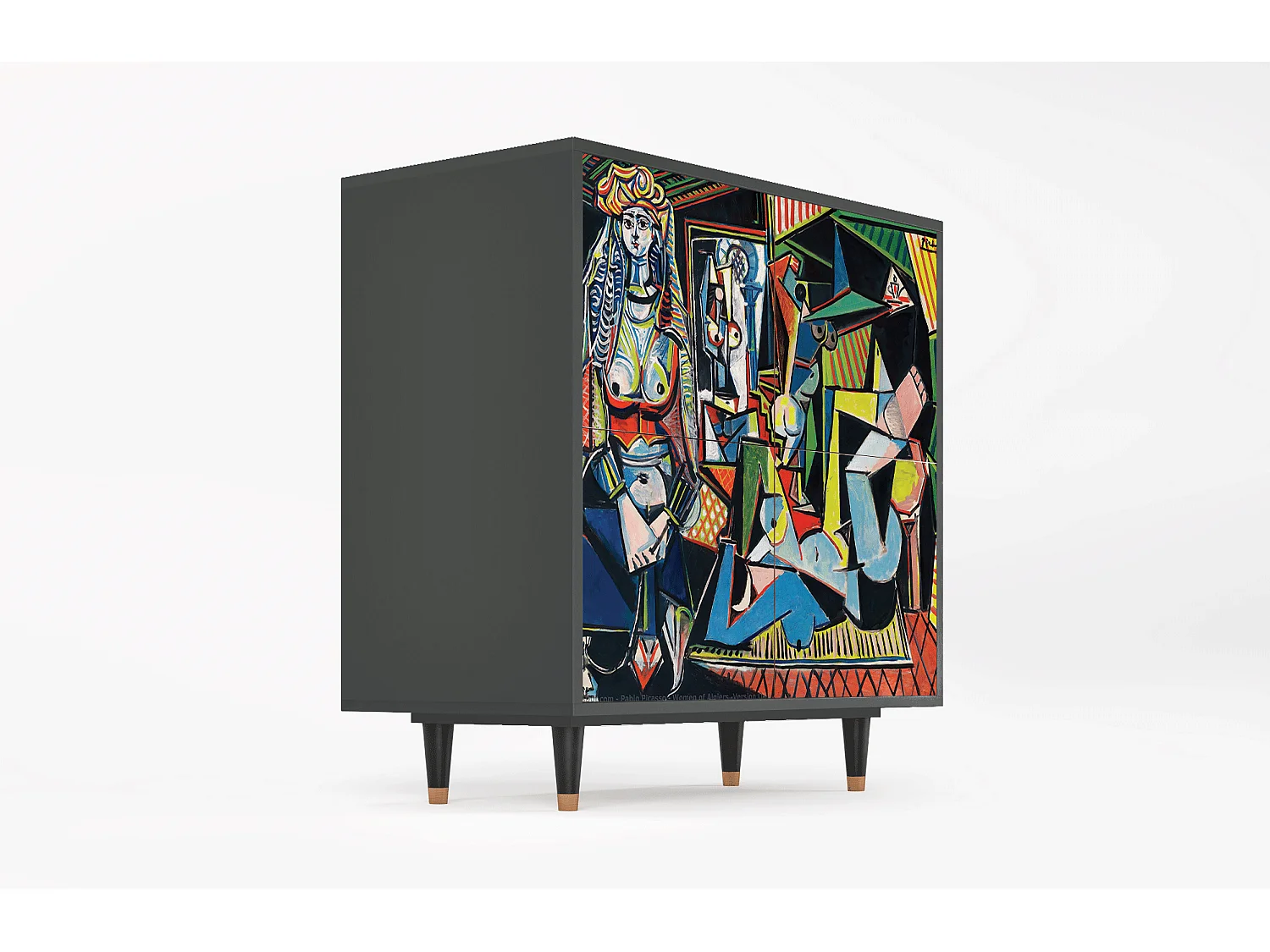 Credenza - 94x96x48 cm - BS3 - Women of Algiers, Antracite