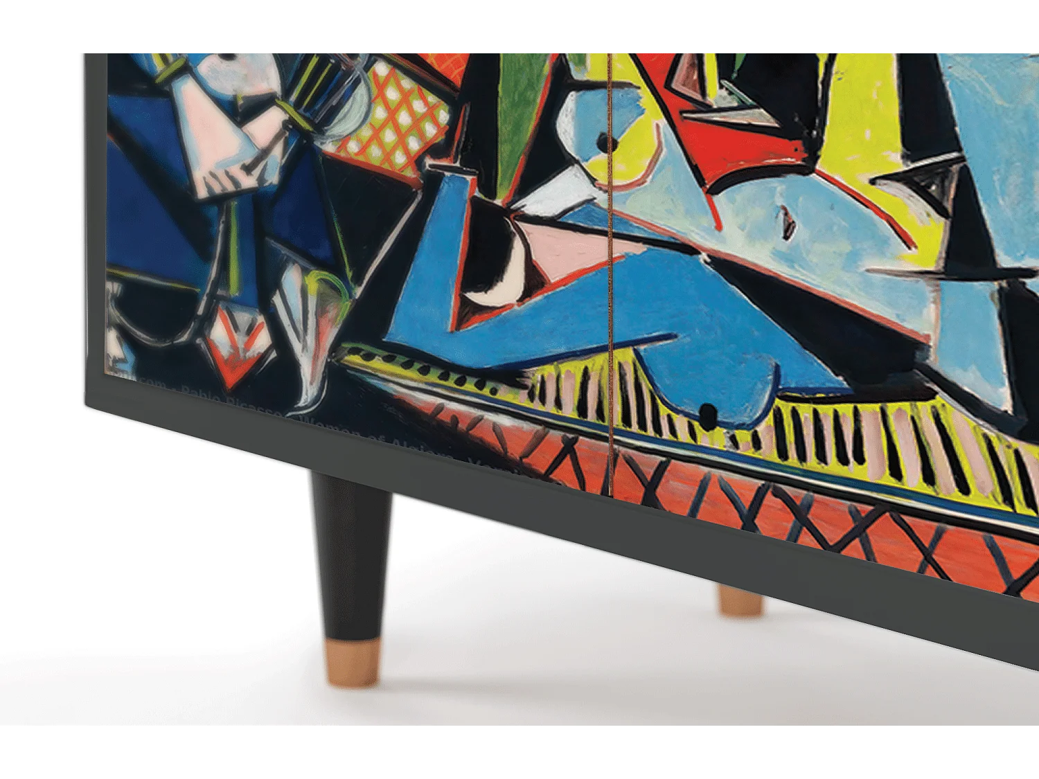 Buffet - 94x96x48 cm - BS3 - Women of Algiers, Anthracite