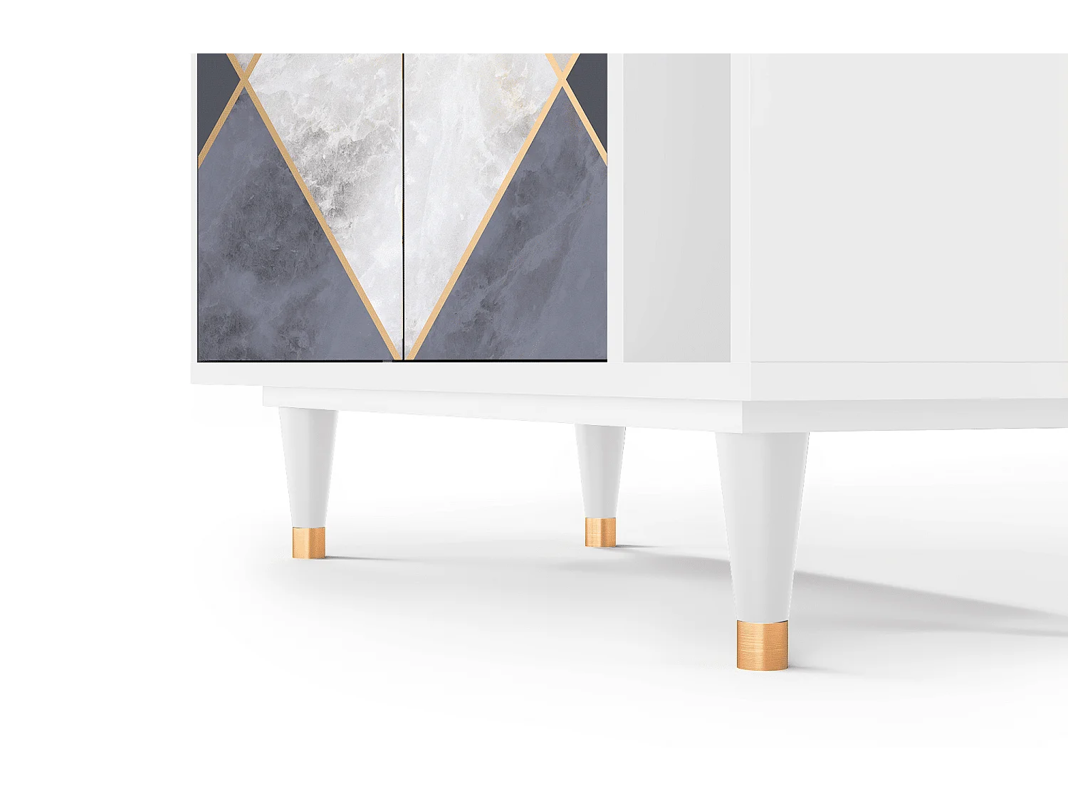 Buffet - 96х110х41 cm - BS6 - Ideal Harmony, Blanc