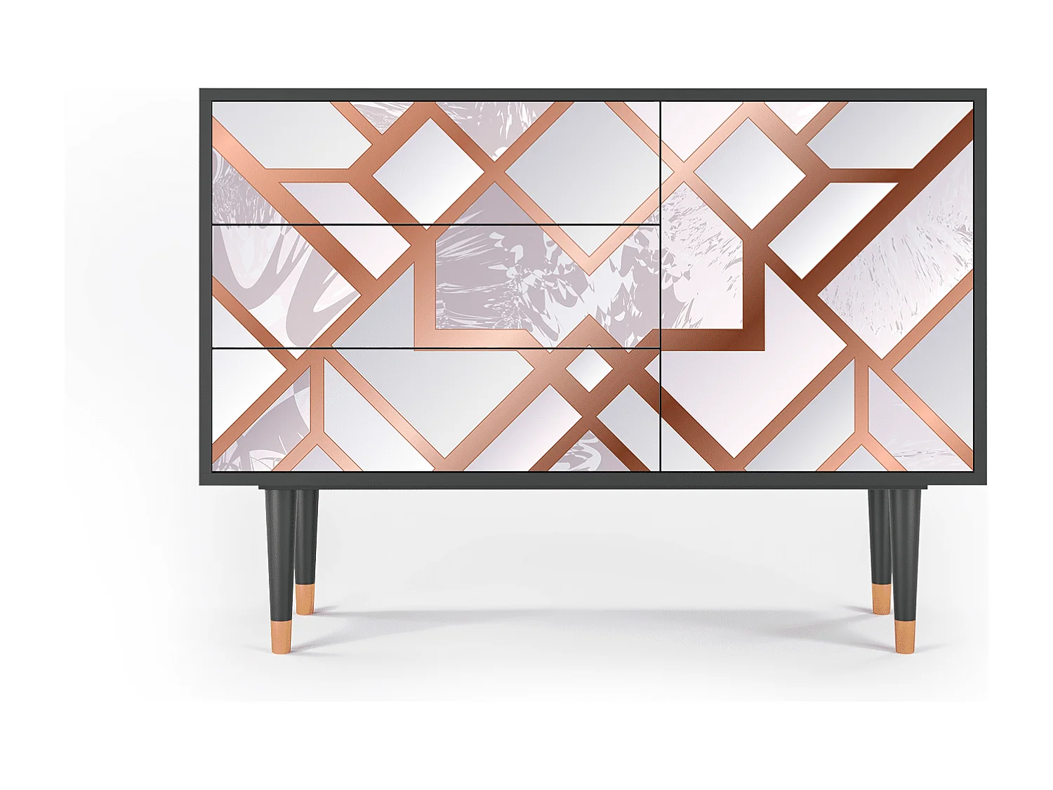 Credenza - 115х84х41 cm - S3 - Pastel Fairytale, Antracite