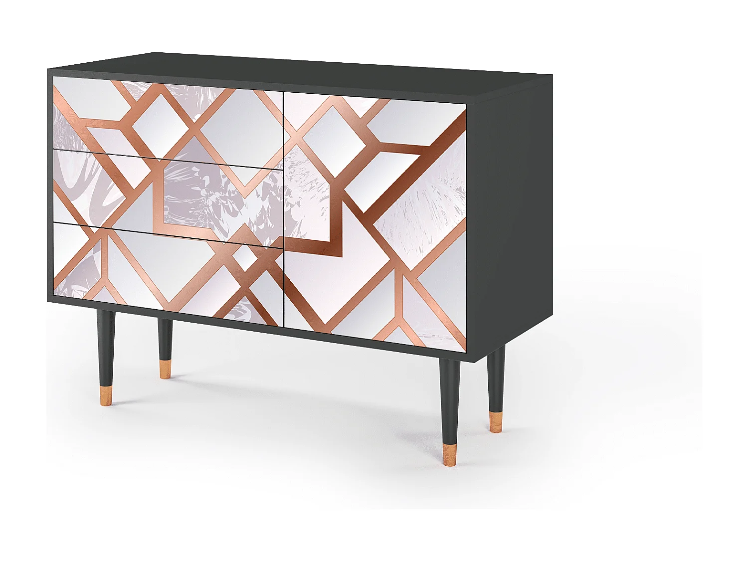 Buffet - 115х84х41 cm - S3 - Pastel Fairytale, Anthracite