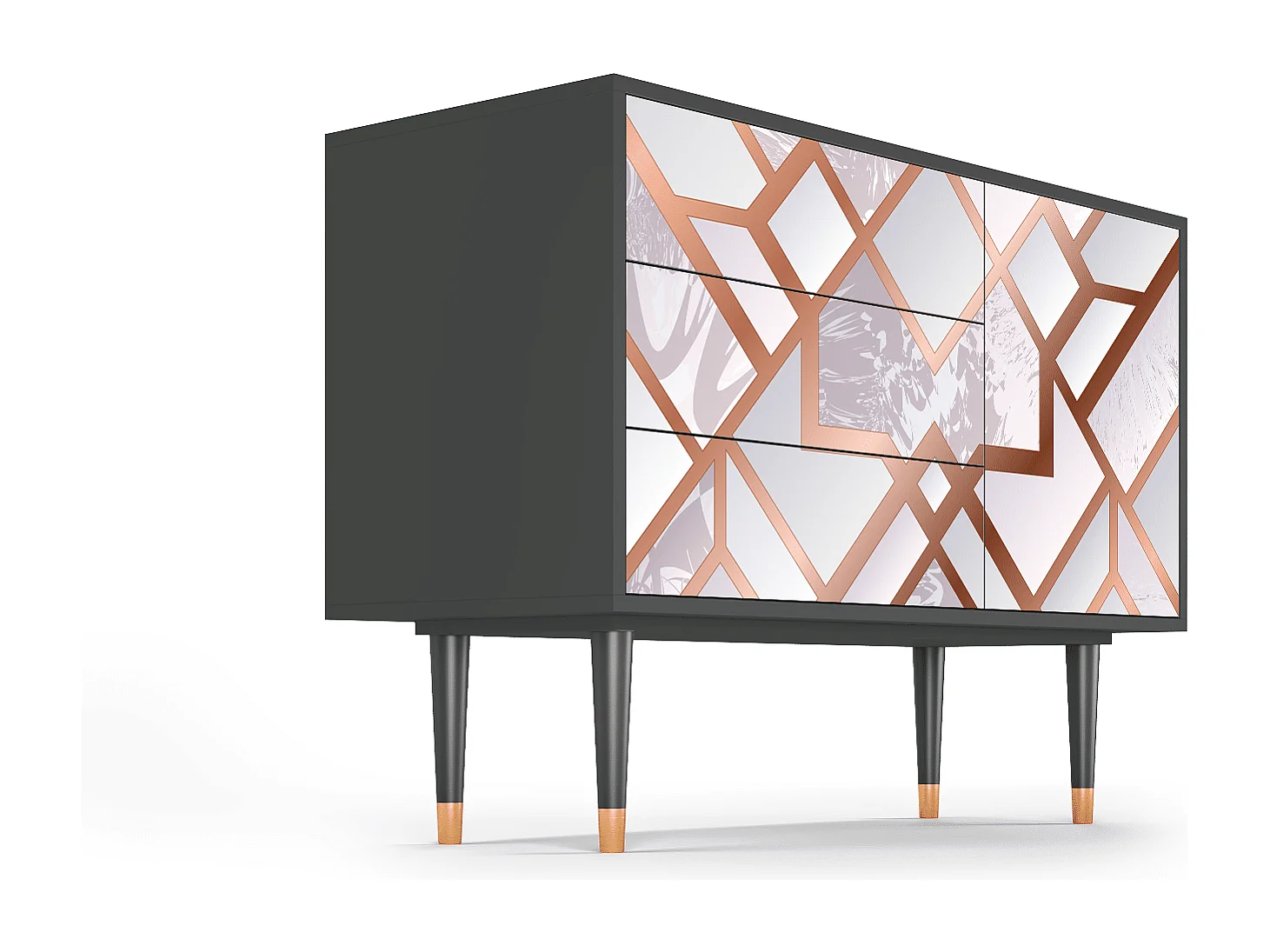 Buffet - 115х84х41 cm - S3 - Pastel Fairytale, Anthracite