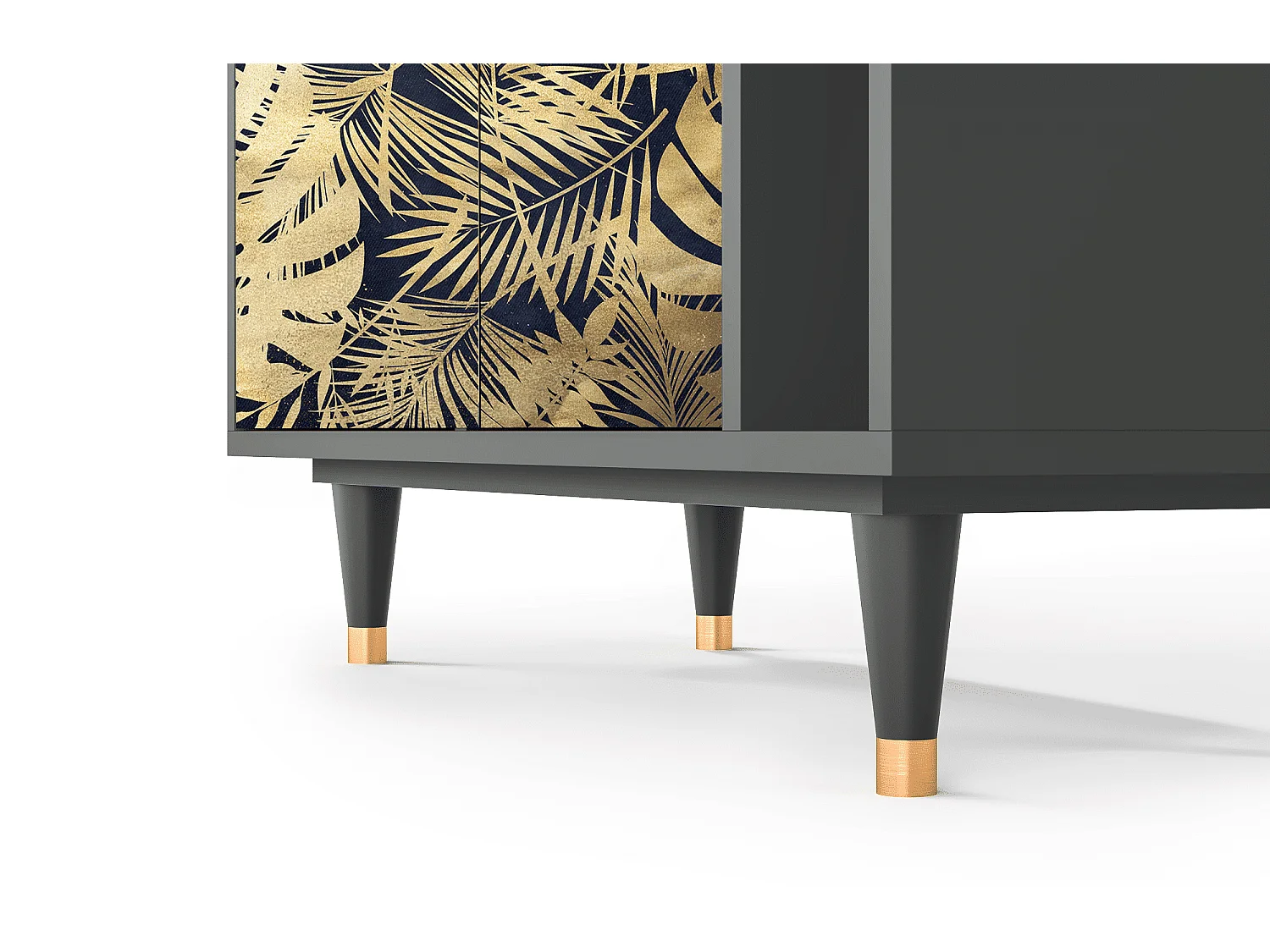 Kredens - 96х110х41 cm - BS6 - Jungle Vibes, Antracyt