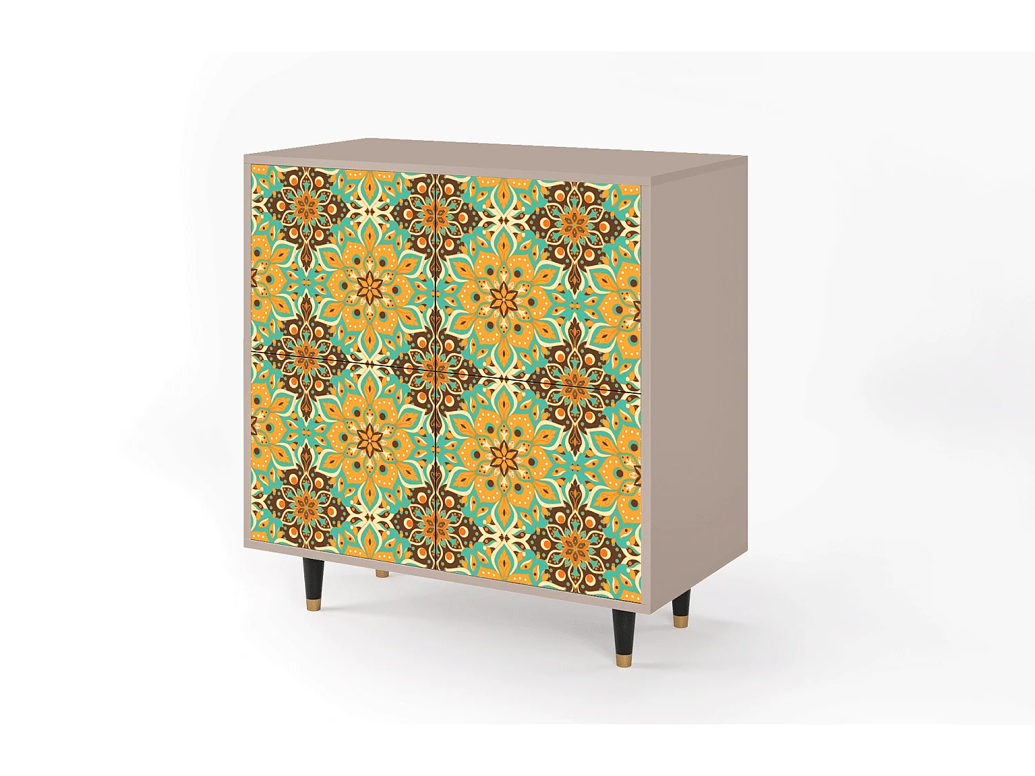 Buffet - 94x96x48 cm - BS3 - Indian Spices, Latte