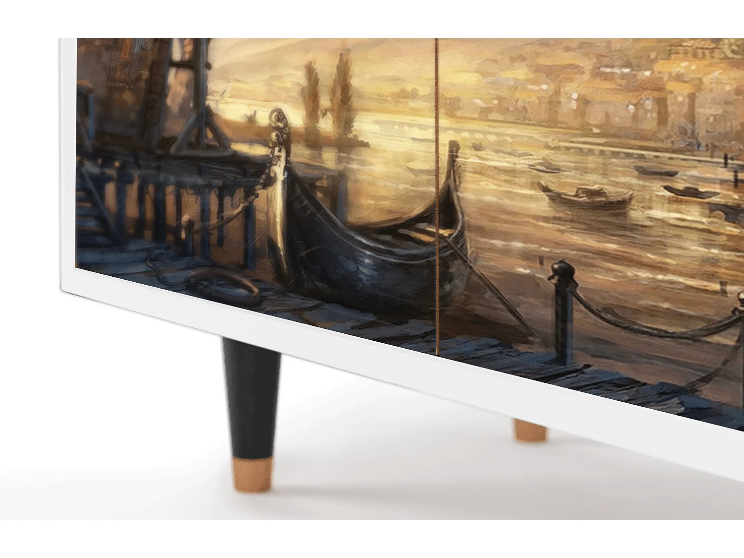 Buffet - 94x96x48 cm - BS3 - Venice, Blanc