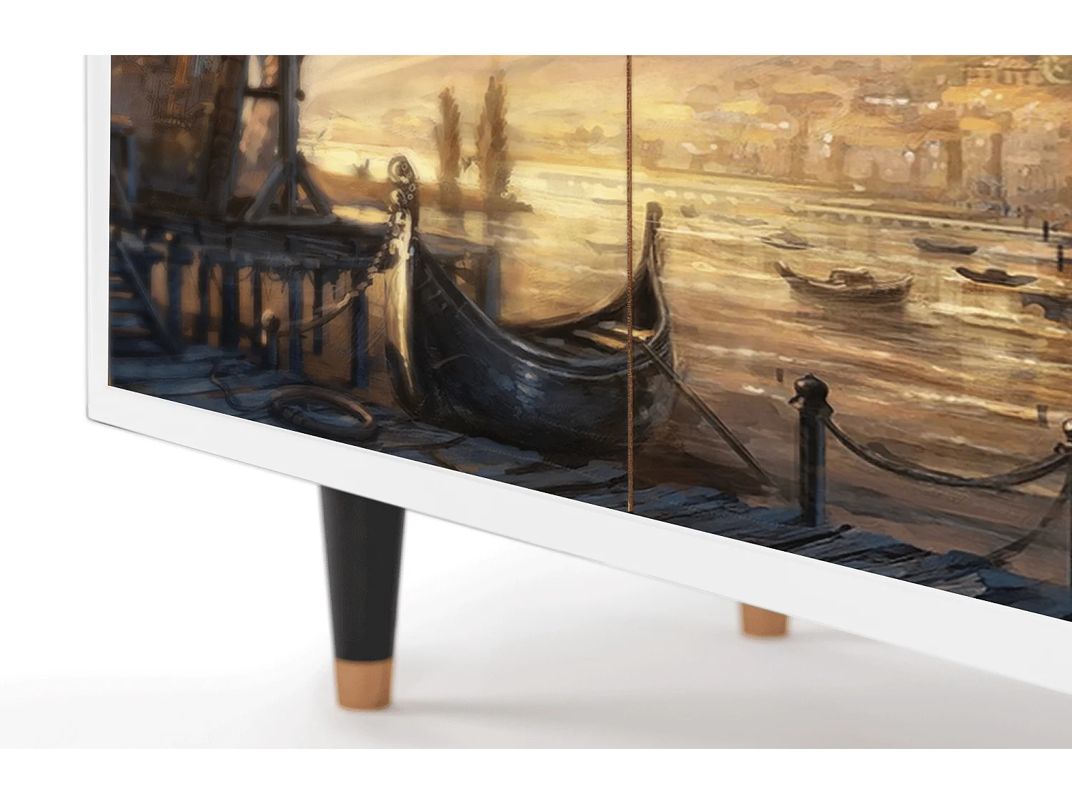 Buffet - 94x96x48 cm - BS3 - Venice, Blanc