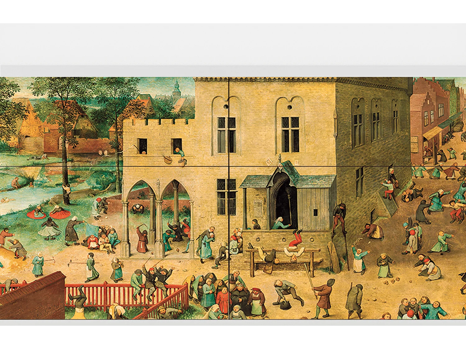 Credenza - 115x85x48 cm - BS4 - Children Games, Bianco