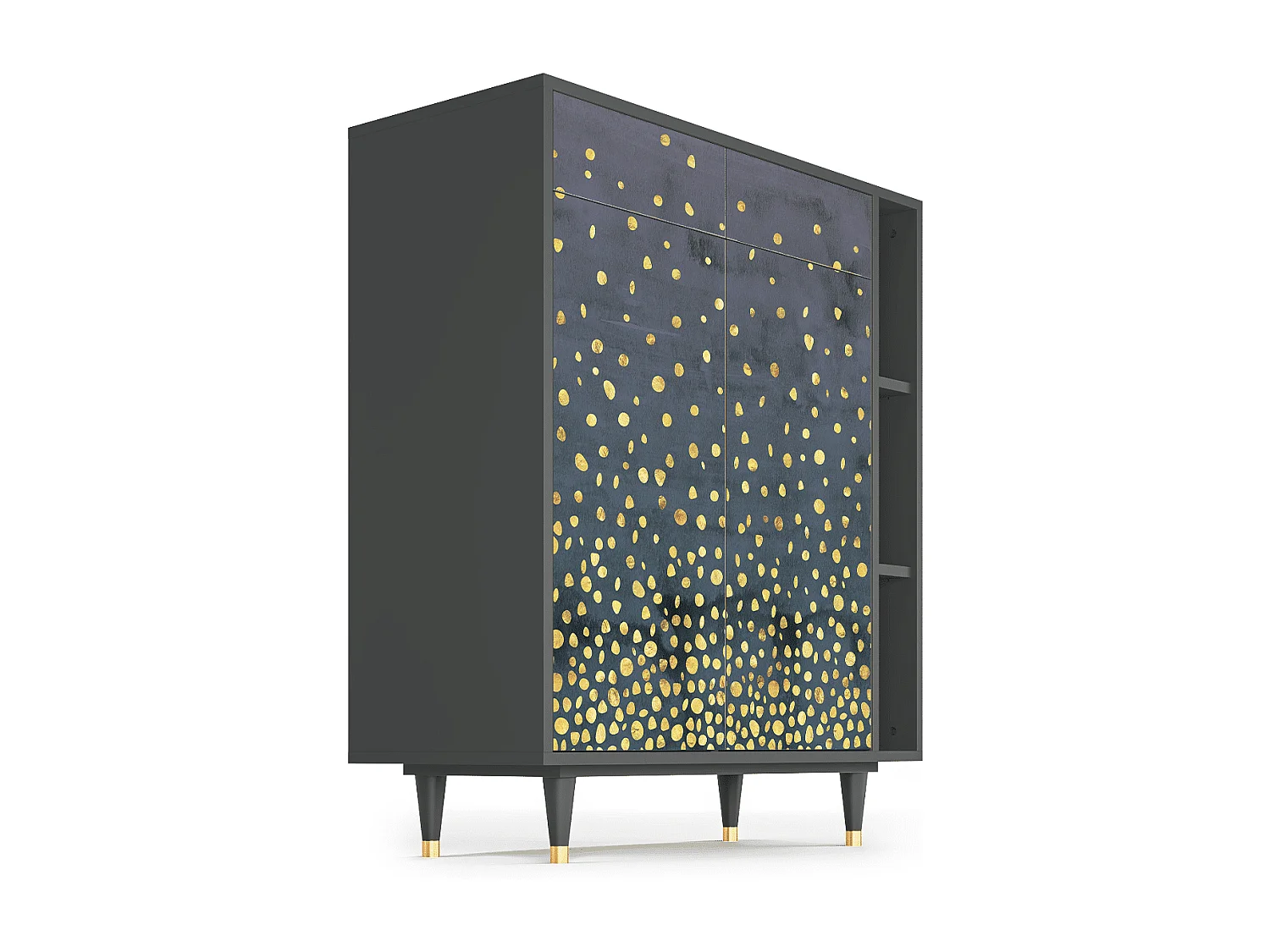 Aparador - 96х110х41 cm - BS6 - Foggy Lights, Antracite