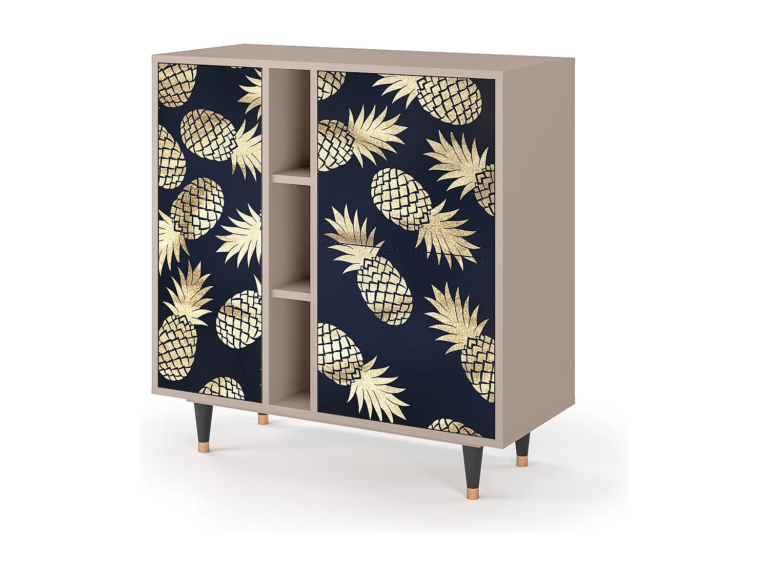 Aparador - 94х96х41 cm - BS5 - Sunny Pineaple, Latte