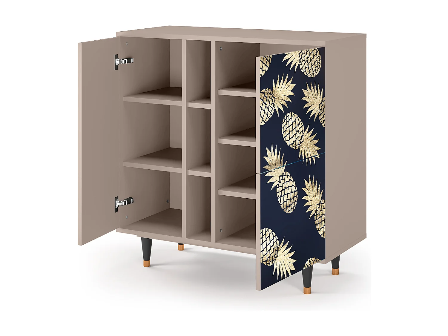 Aparador - 94х96х41 cm - BS5 - Sunny Pineaple, Latte