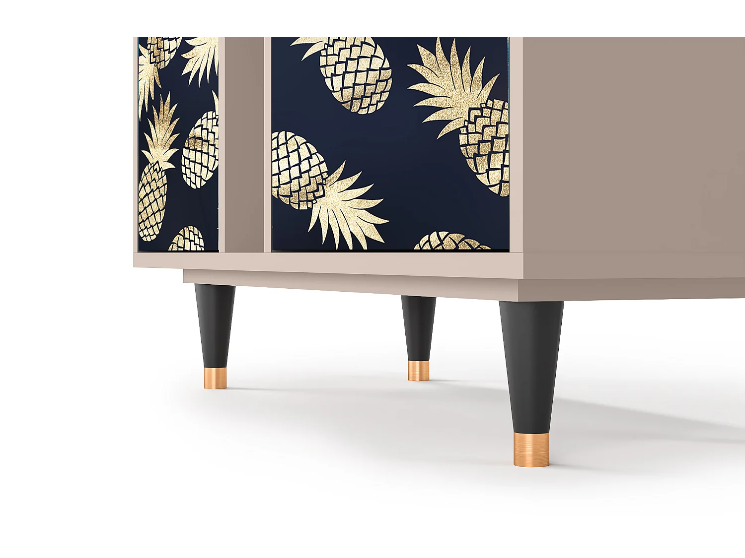 Kredens - 94х96х41 cm - BS5 - Sunny Pineaple, Latte