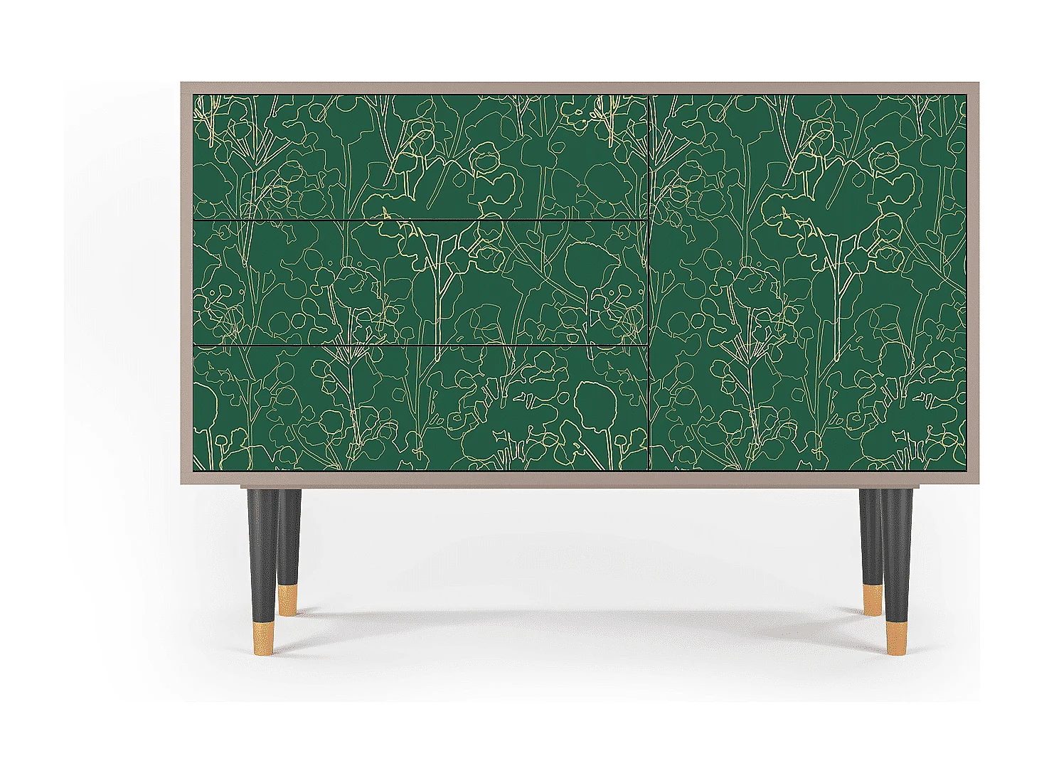 Credenza - 115х84х41 cm - S3 - Emerald Forest, Latte