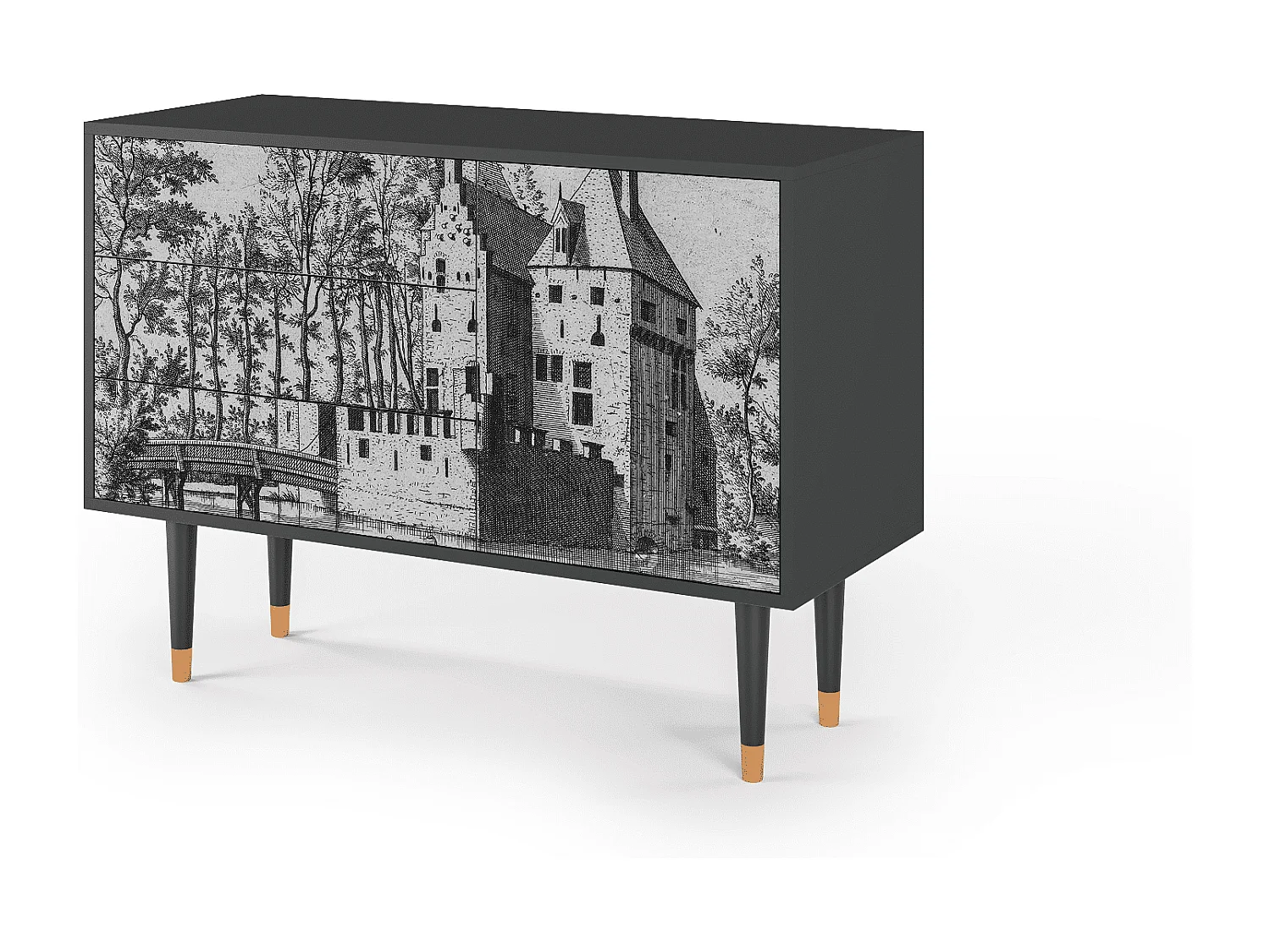 Credenza - 115х84х41 cm - S3 - Castle by Breugel, Antracite