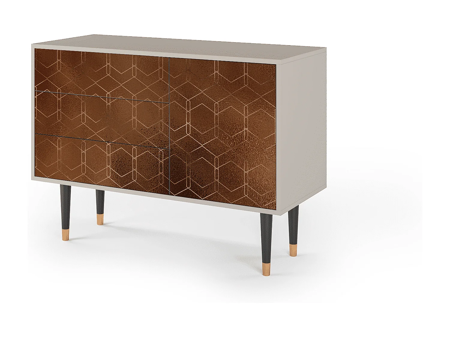 Credenza - 115х84х41 cm - S3 - Chocolate Bar, Sabbia