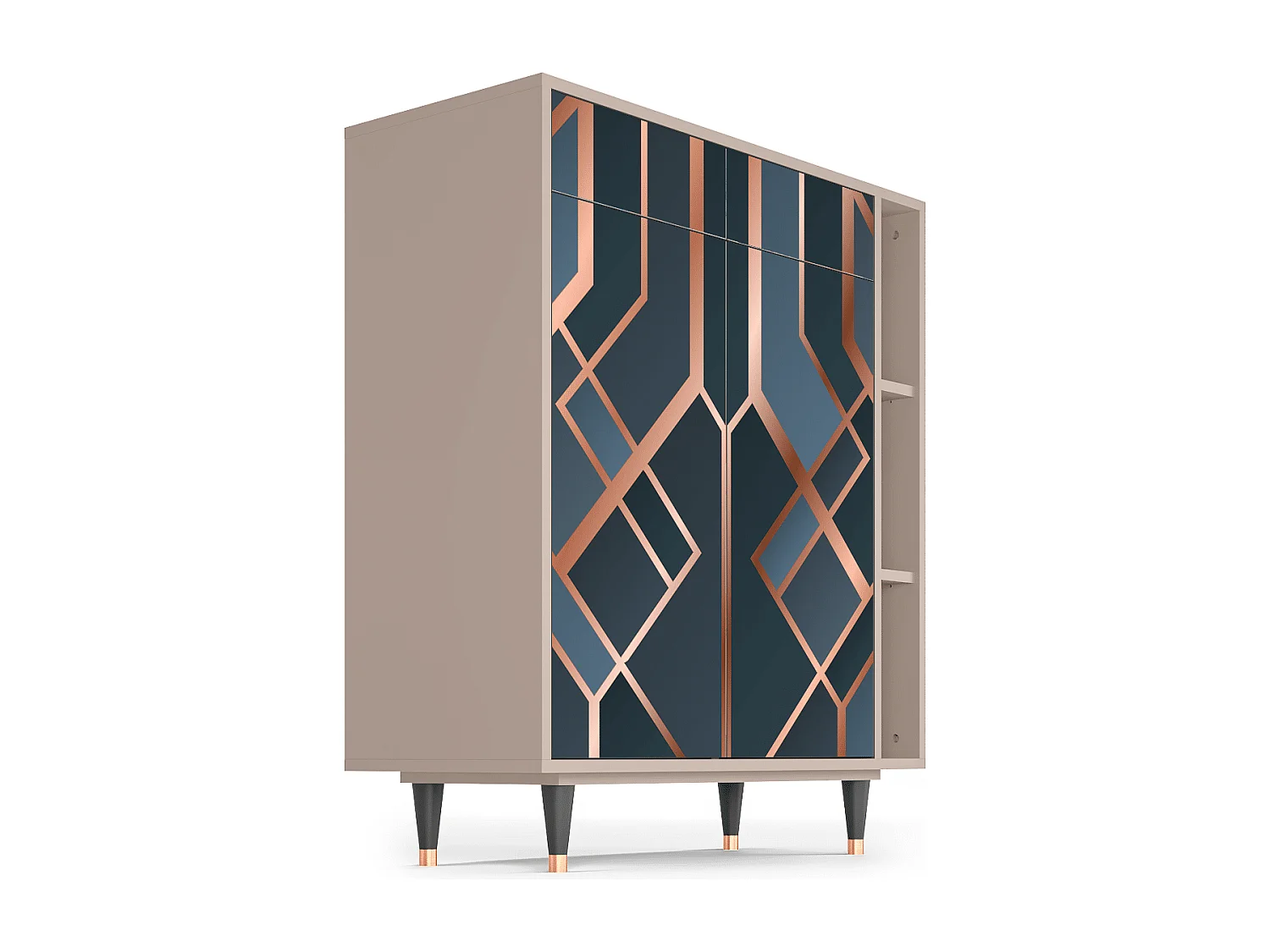 Buffet - 96х110х41 cm - BS6 - Ashy 1920', Latte