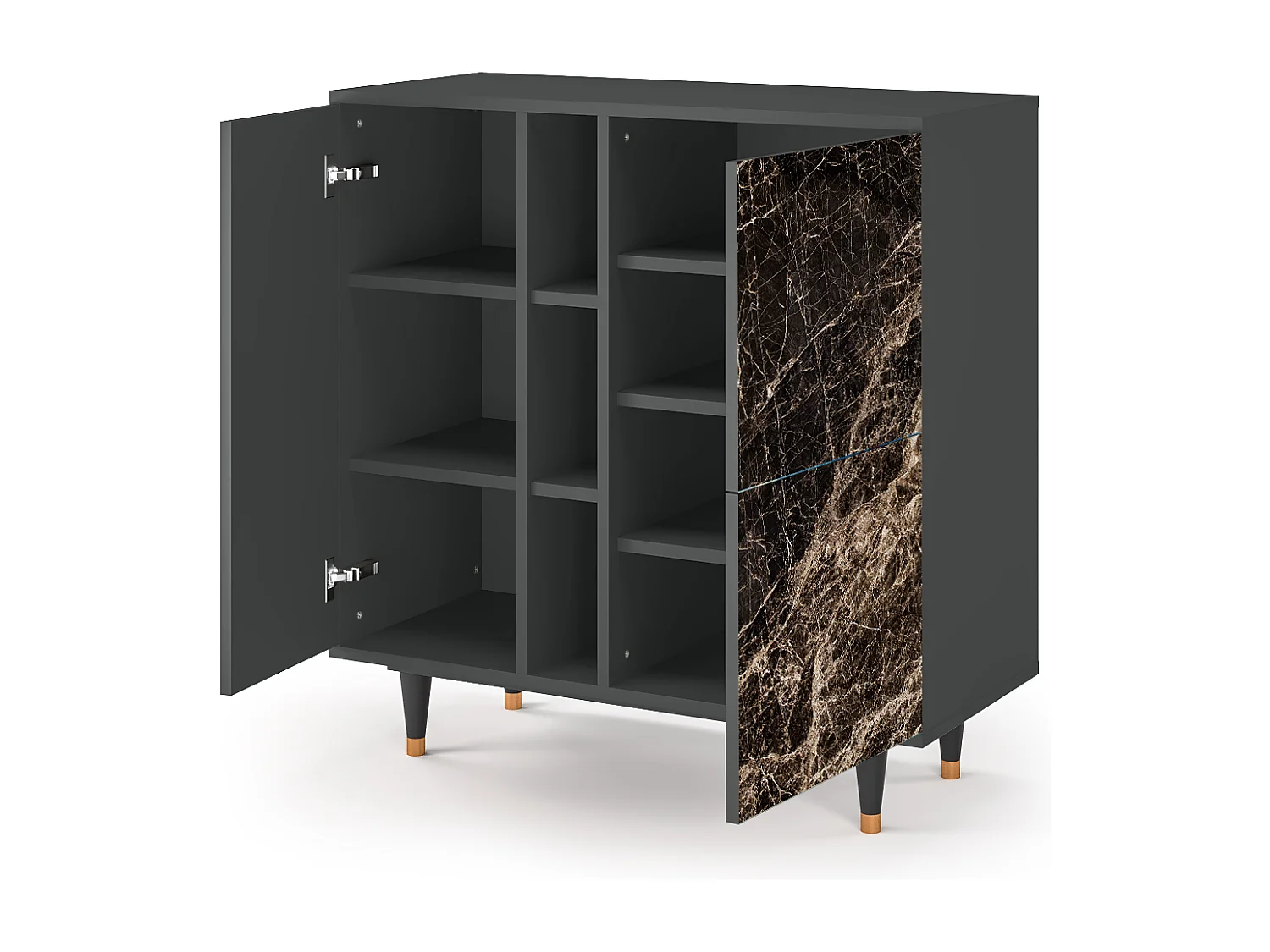 Buffet - 94х96х41 cm - BS5 - Night Abyss, Anthracite