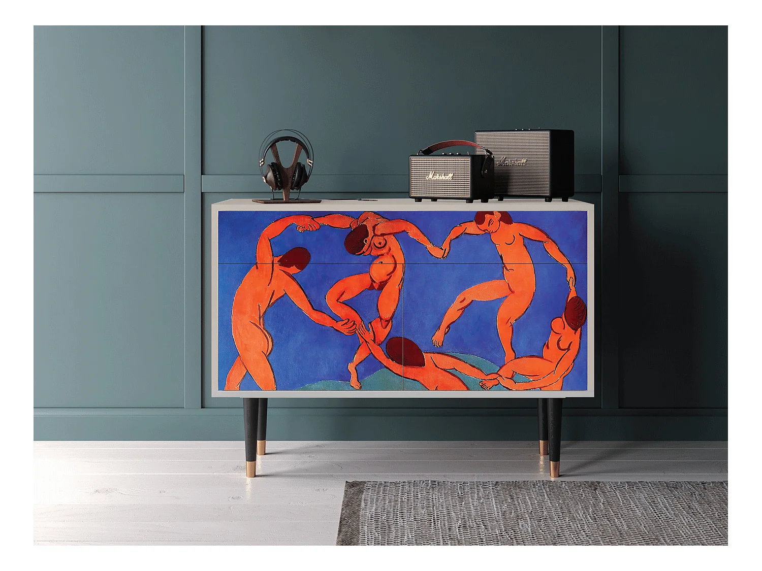 Dressoir - 115x85x48 cm - BS4 - The Dance by Matisse , Zand