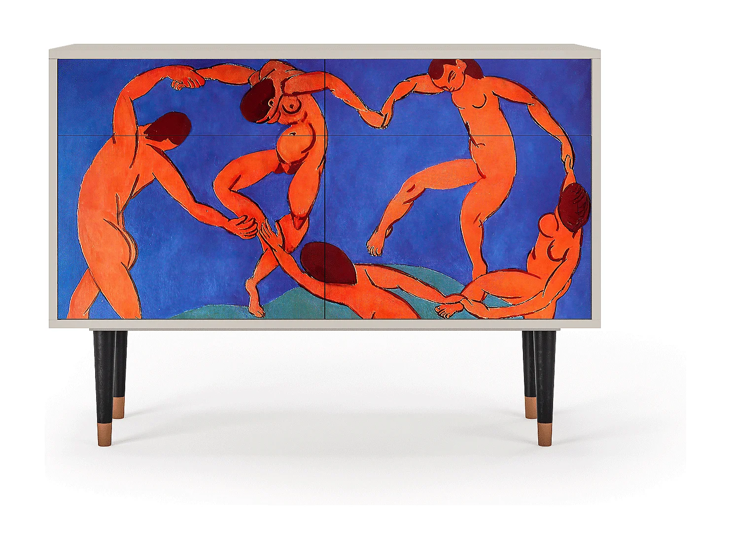 Sideboard - 115x85x48 cm - BS4 - The Dance by Matisse , Sand