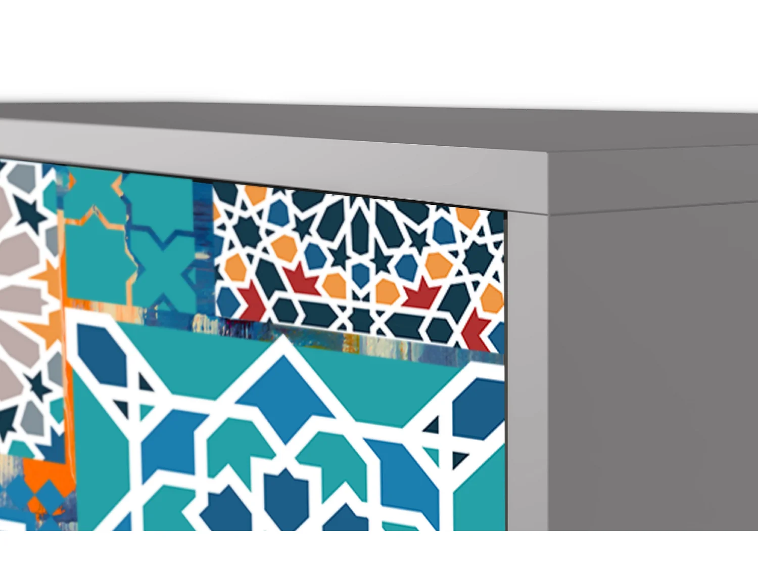 Buffet - 115х84х41 cm - S3 - Moroccan Market, Gris