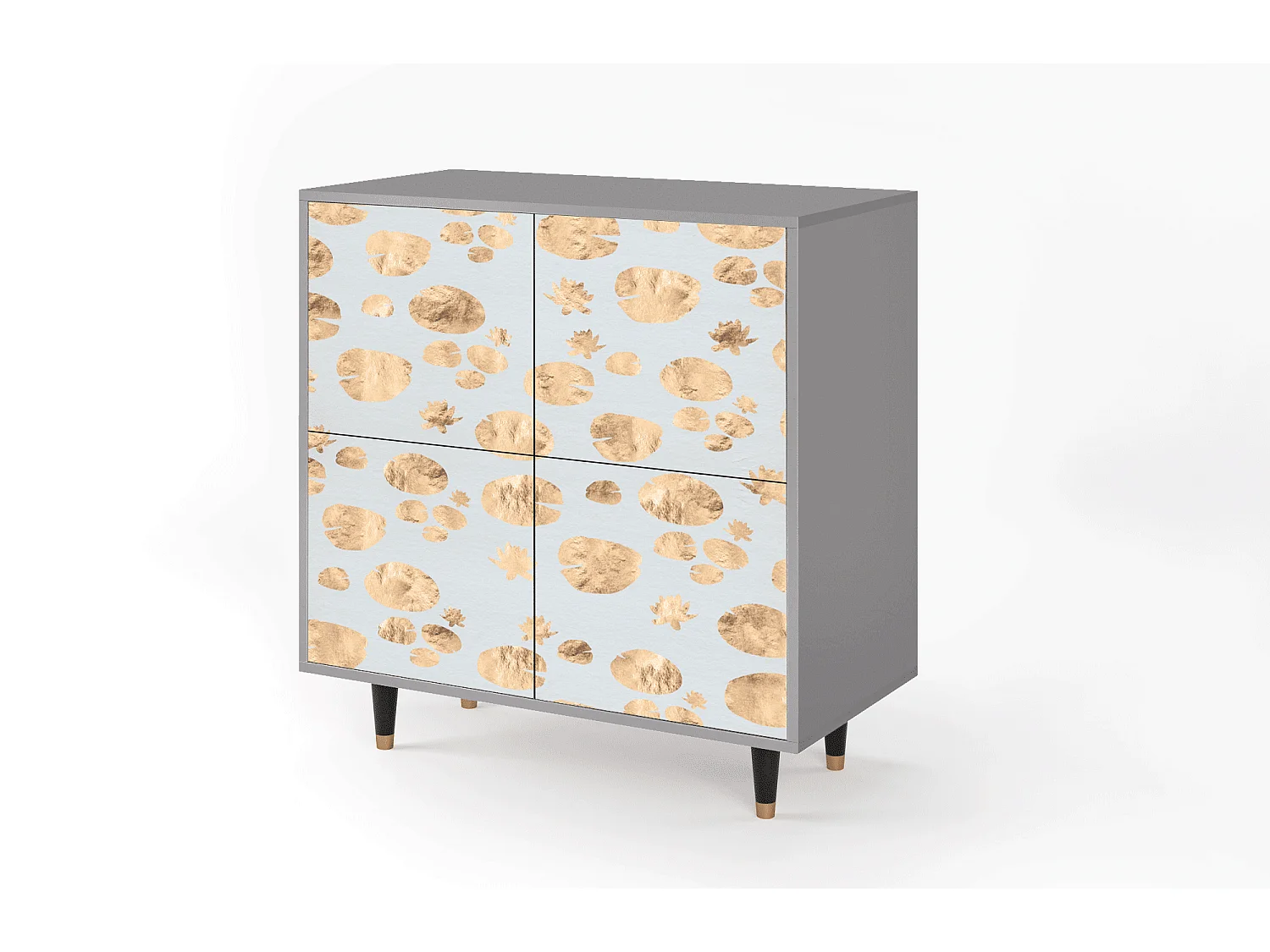 Kredens - 94x96x48 cm - BS3 - Blue Giraffe, Szary