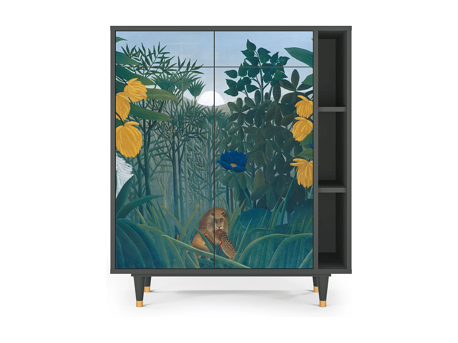 Credenza - 96х110х41 cm - BS6 - The Repast of the Lion, Antracite