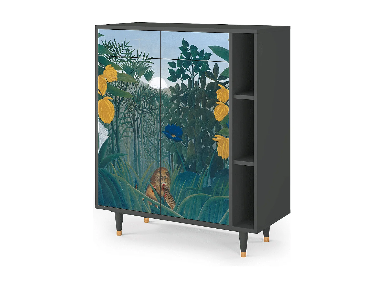 Credenza - 96х110х41 cm - BS6 - The Repast of the Lion, Antracite