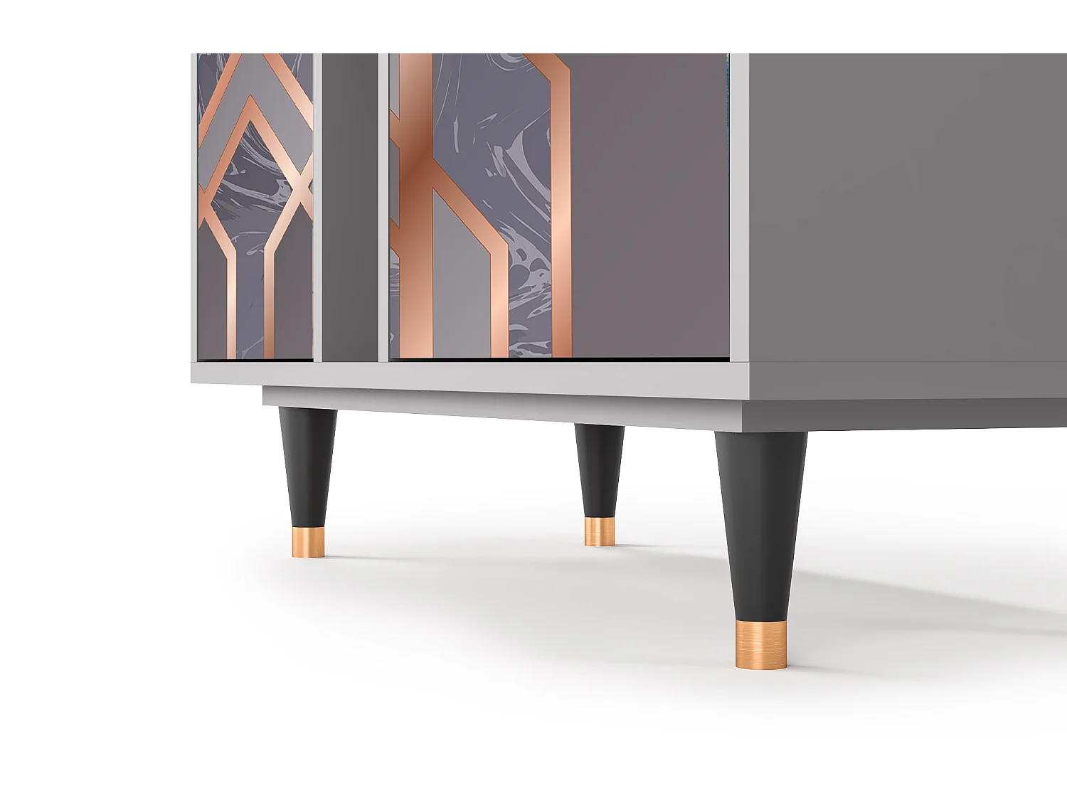 Sideboard - 94х96х41 cm - BS5 - Taupe Anatomy, Grau