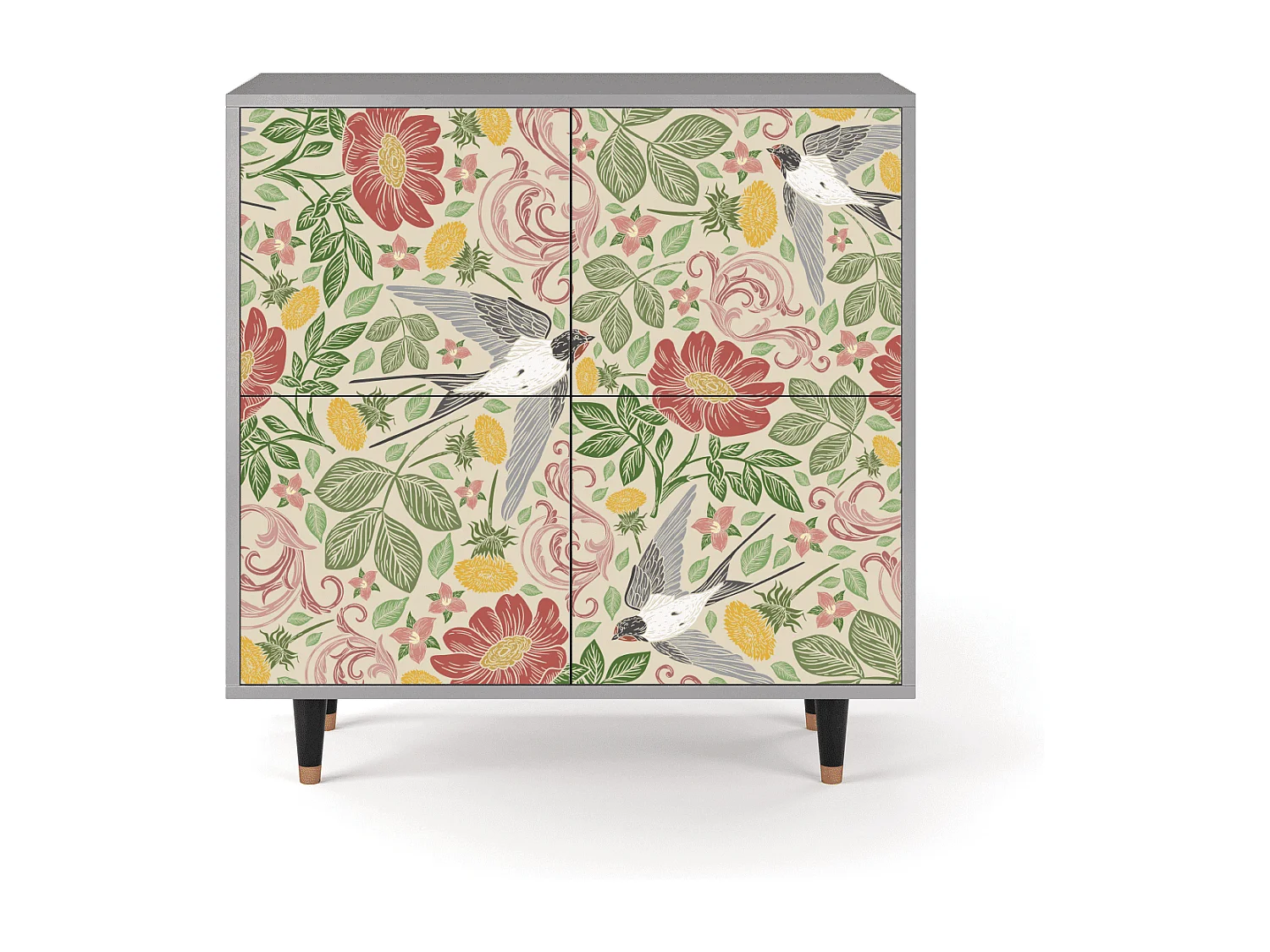 Buffet - 94x96x48 cm - BS3 - Spring Swallow, Gris