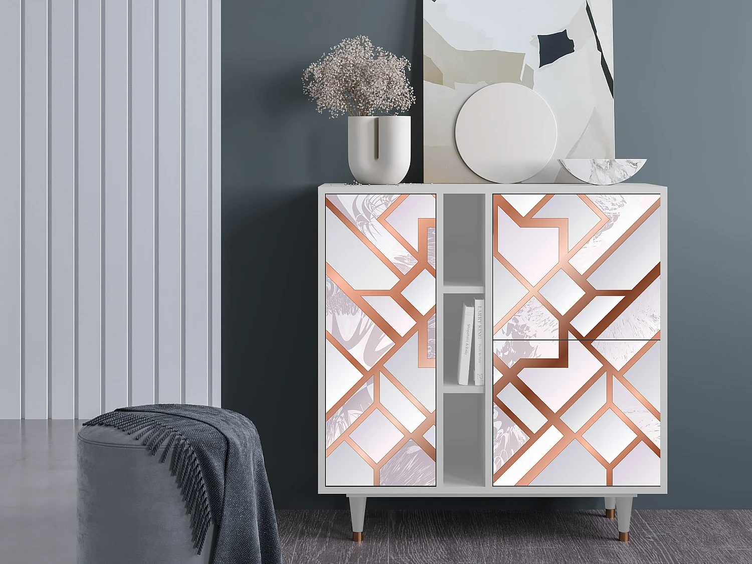 Buffet - 94х96х41 cm - BS5 - Pastel Fairytale, Blanc