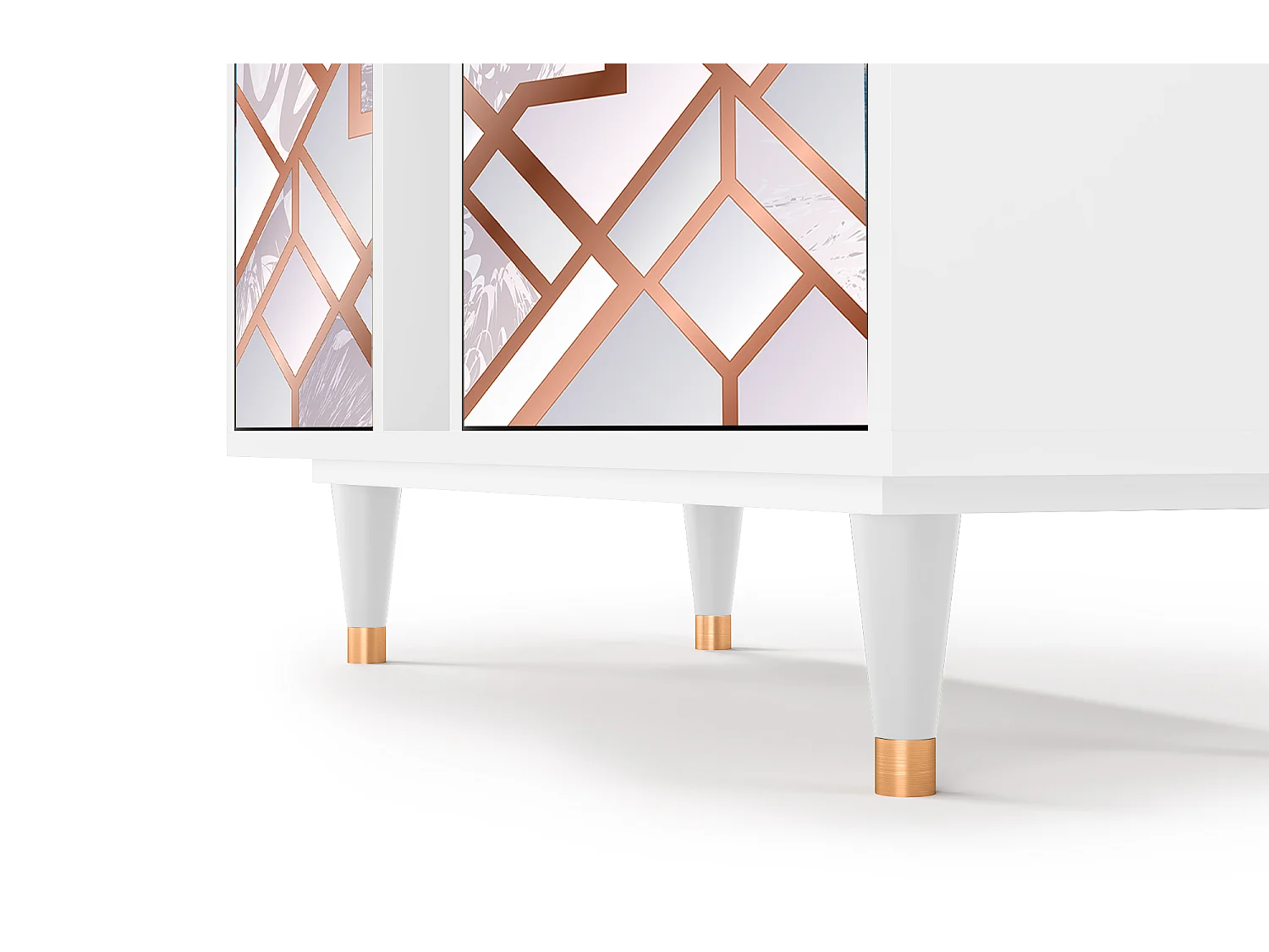 Kredens - 94х96х41 cm - BS5 - Pastel Fairytale, Biały