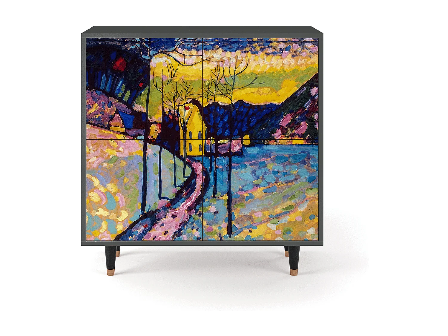 Buffet - 94x96x48 cm - BS3 - Winter Landscape, Anthracite