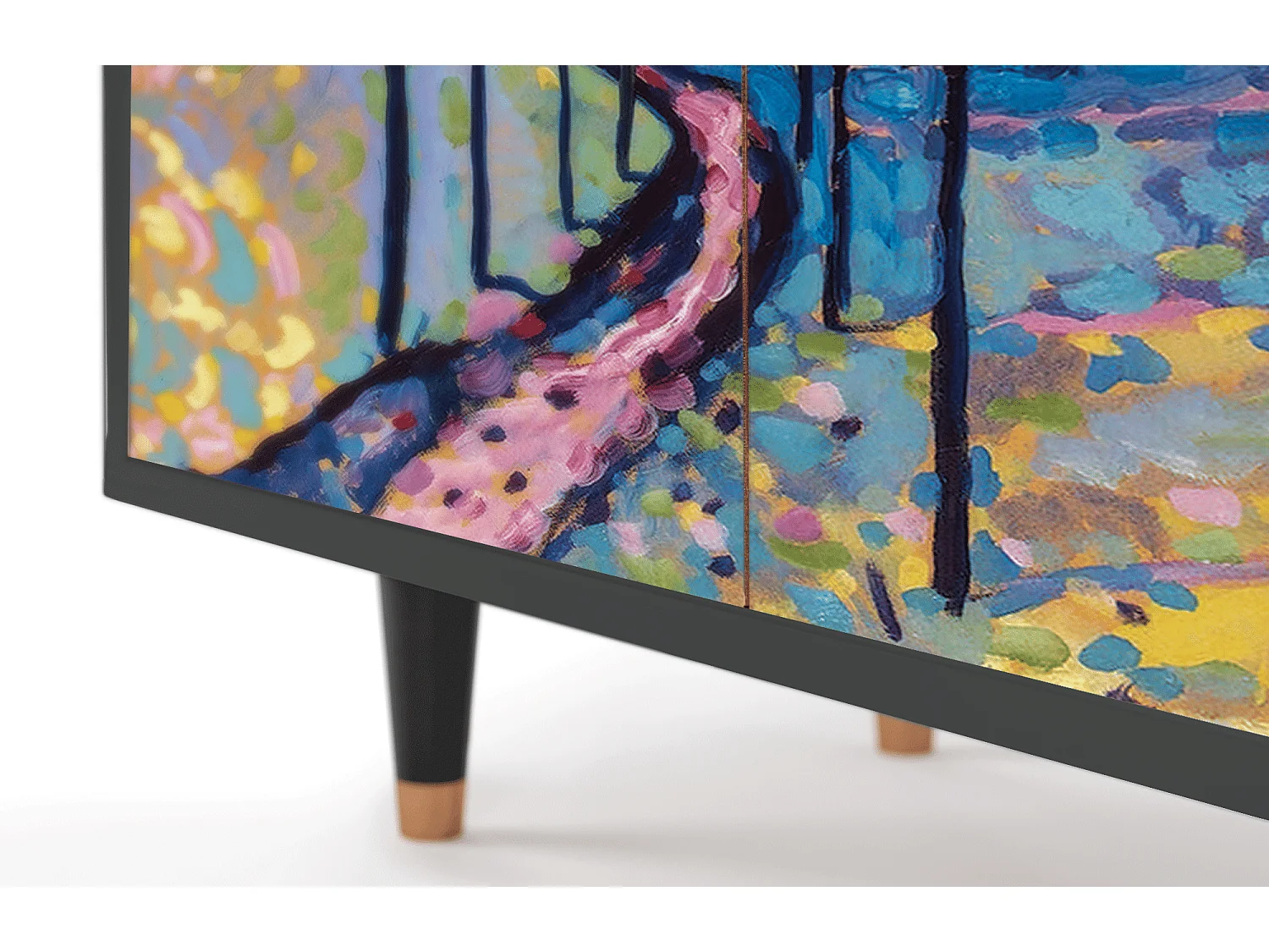 Buffet - 94x96x48 cm - BS3 - Winter Landscape, Anthracite