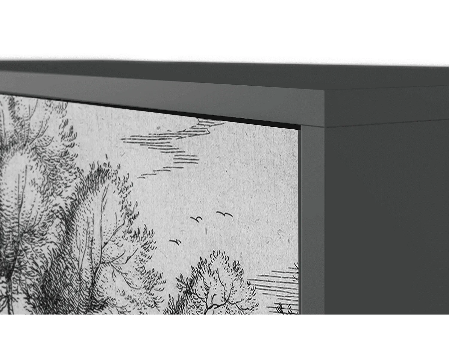 Sideboard - 115х84х41 cm - S3 - A Pond, Anthrazit