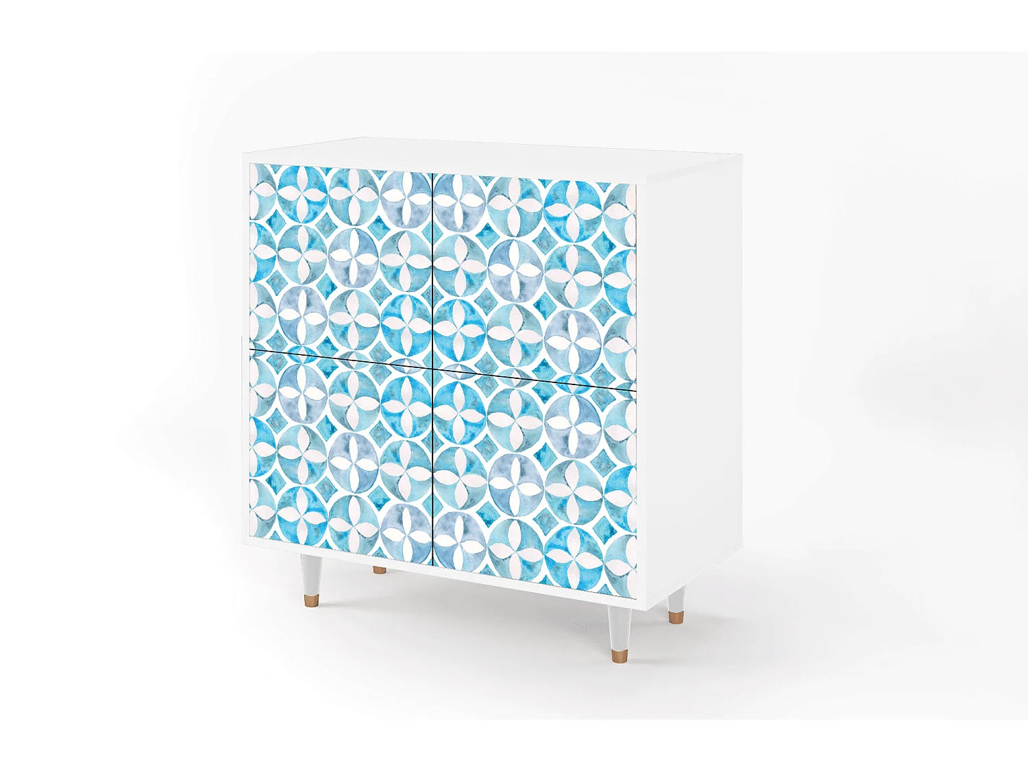 Buffet - 94x96x48 cm - BS3 - Porto Mood, Blanc