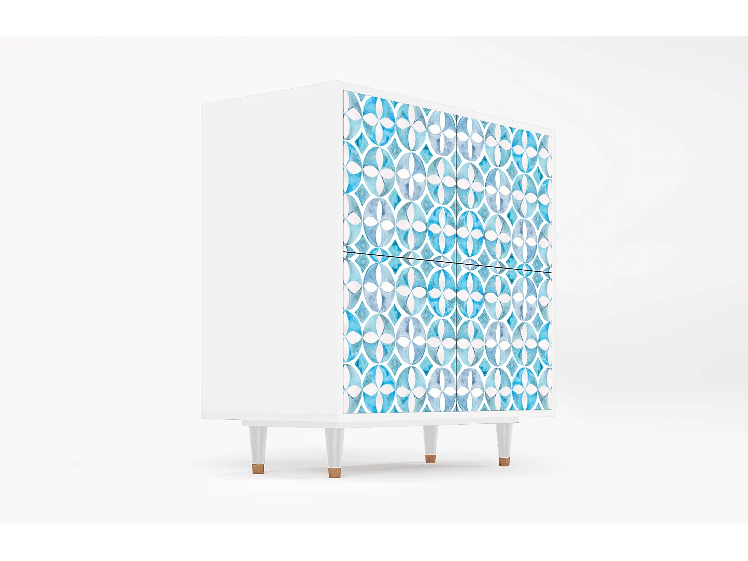 Buffet - 94x96x48 cm - BS3 - Porto Mood, Blanc