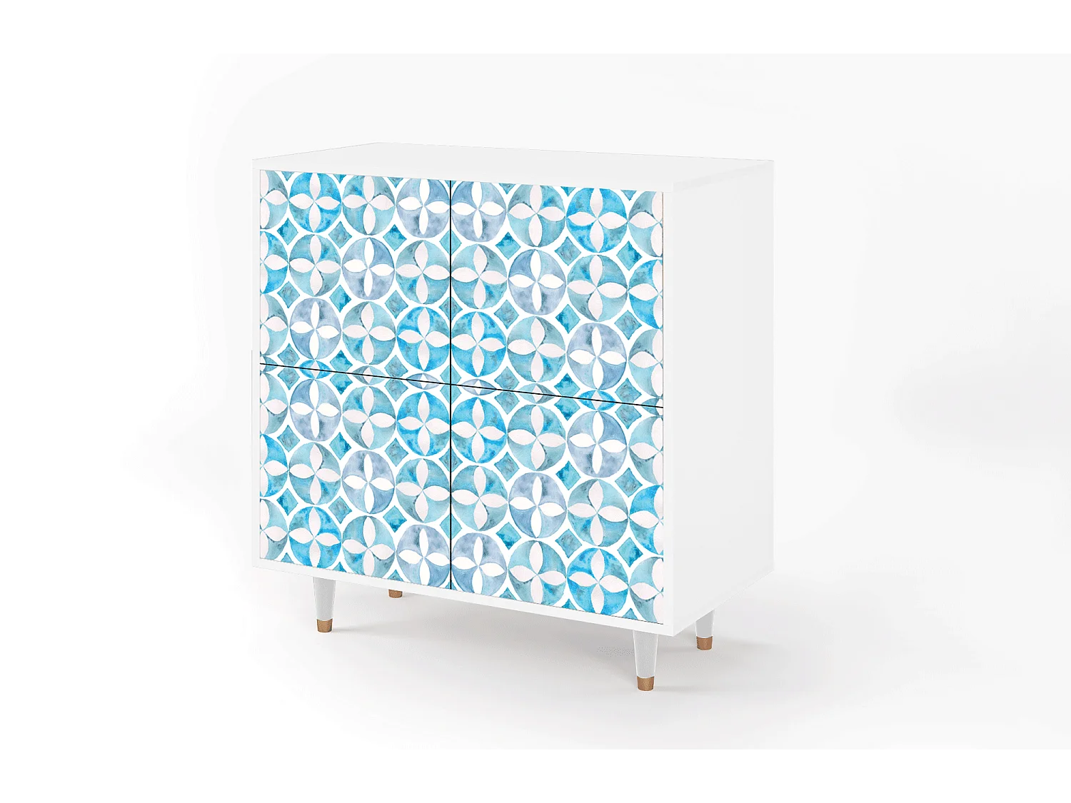 Credenza - 94x96x48 cm - BS3 - Porto Mood, Bianco