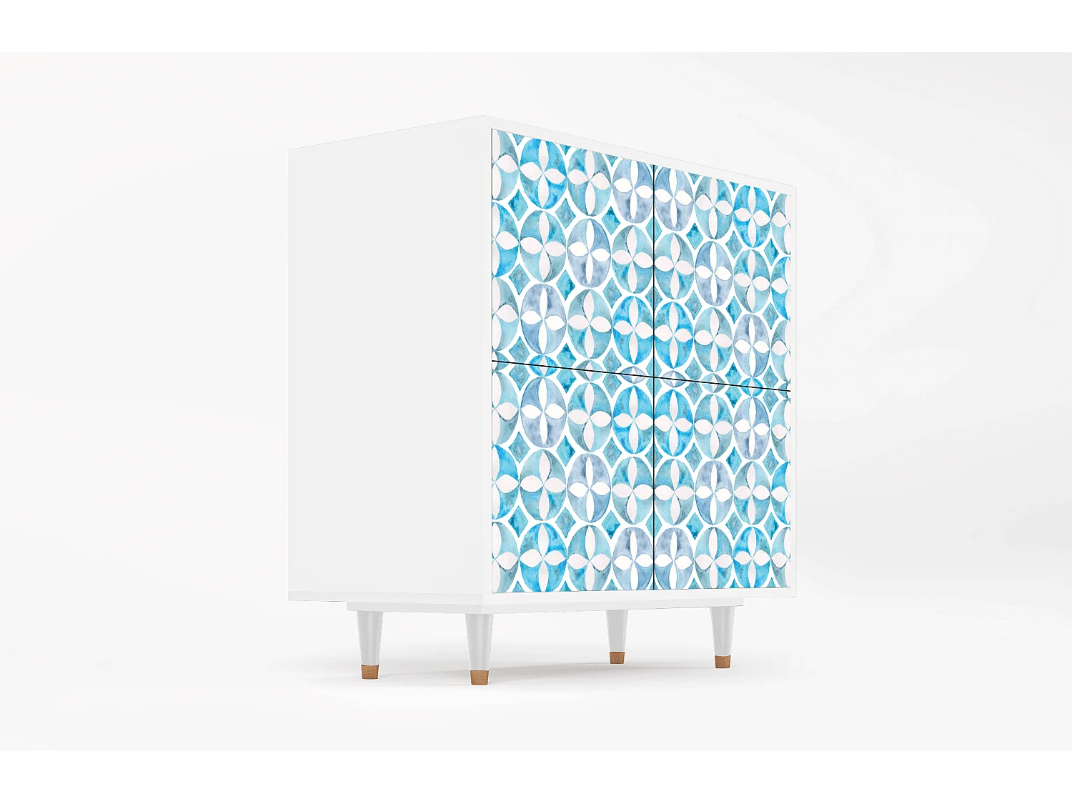 Credenza - 94x96x48 cm - BS3 - Porto Mood, Bianco