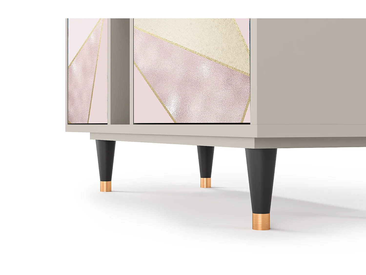 Kredens - 94х96х41 cm - BS5 - Cosmopolitan Diva, Piaskowy