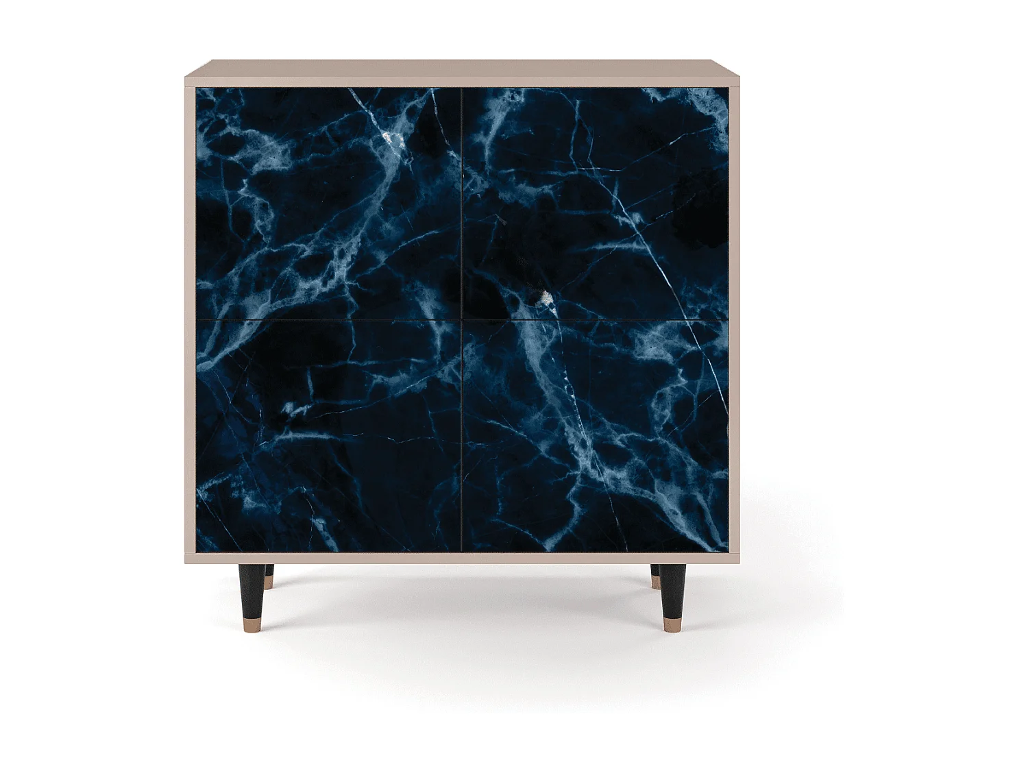 Buffet - 94x96x48 cm - BS3 - Deep Ocean, Latte