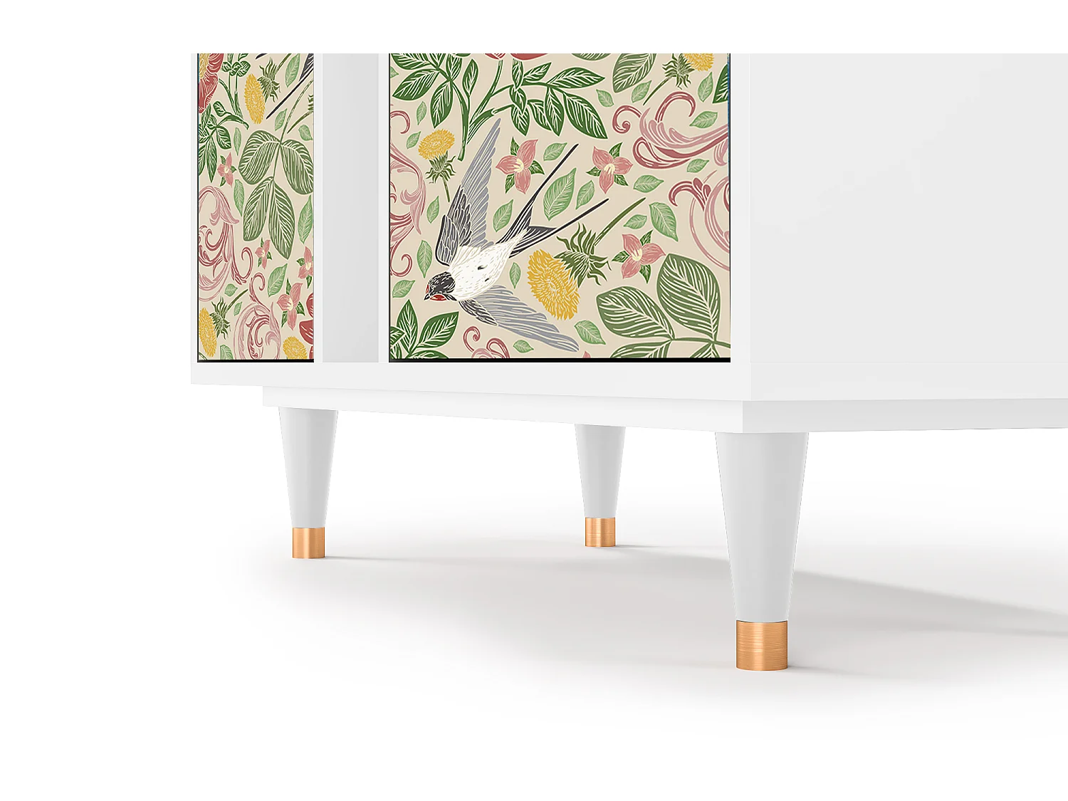 Aparador - 94х96х41 cm - BS5 - Spring Swallow, Blanco